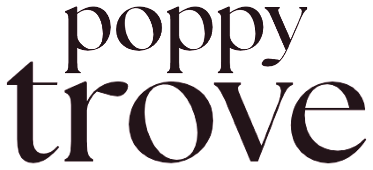 PoppyTrove Tight Stacked Logo