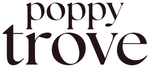 PoppyTrove Tight Stacked Logo